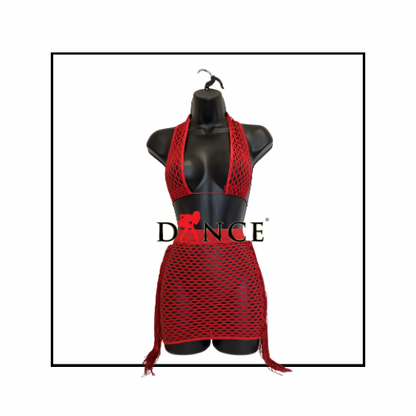 Flirt NET mini skirt 2pc