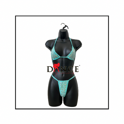 Simple thick back thong 2pc