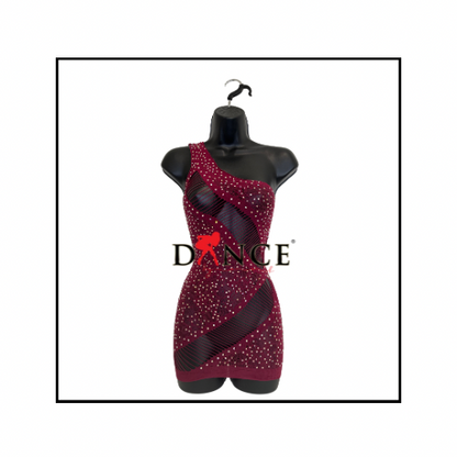 Shoulder Lean Dress 1pc