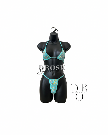 Simple thick back thong 2pc