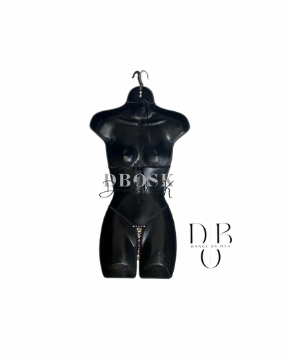 Simple thick back thong 2pc