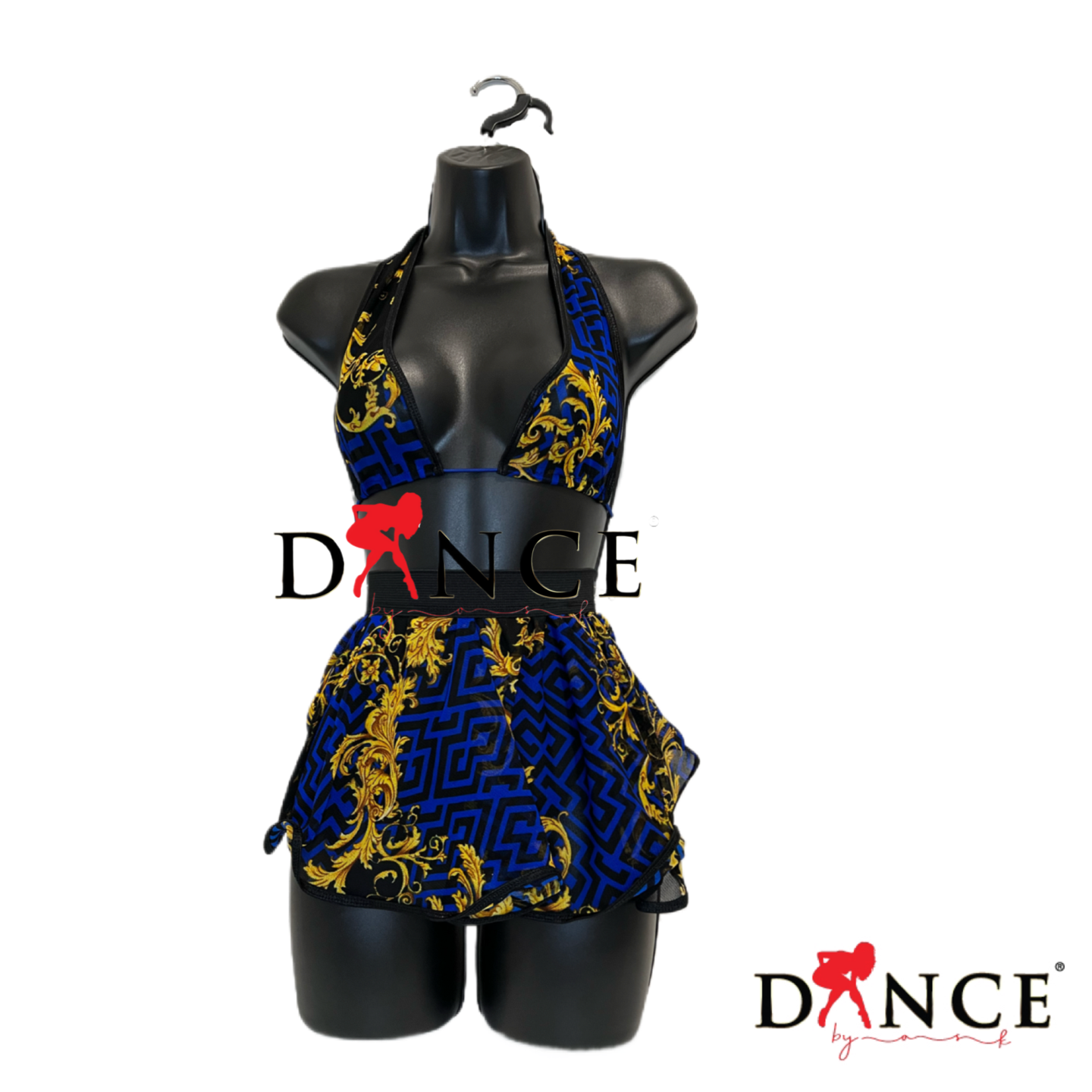 Mini Flare skirt sheer 2pc
