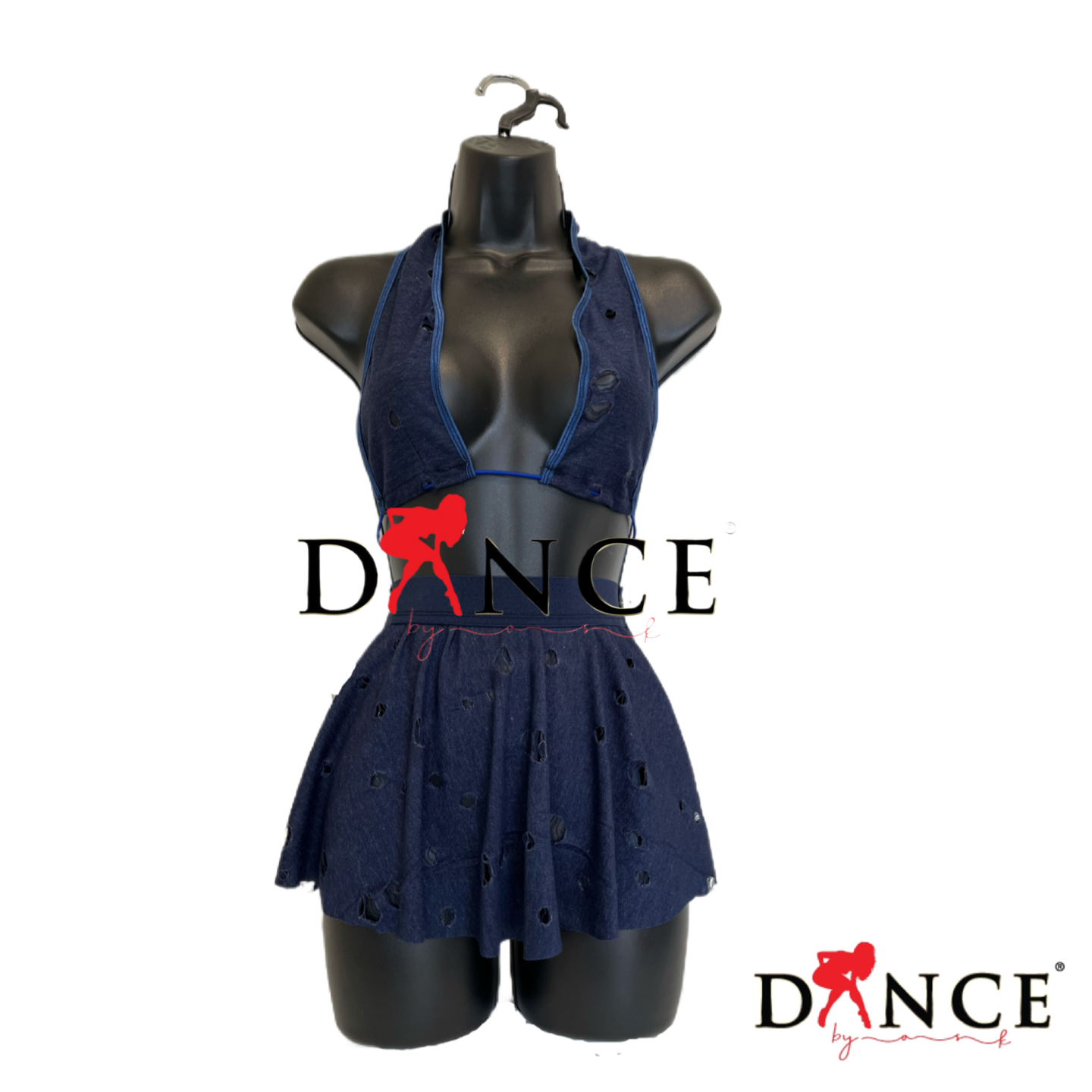 Mini Flare skirt (halter) 2pc