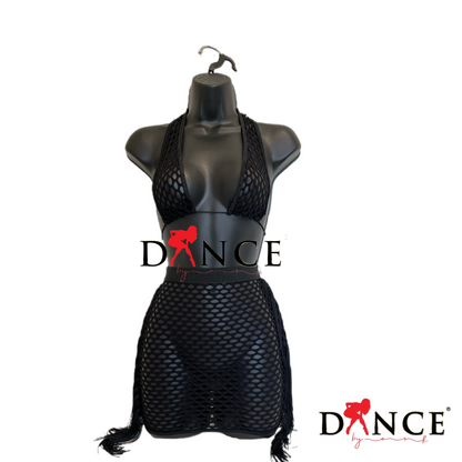 Flirt NET mini skirt 2pc